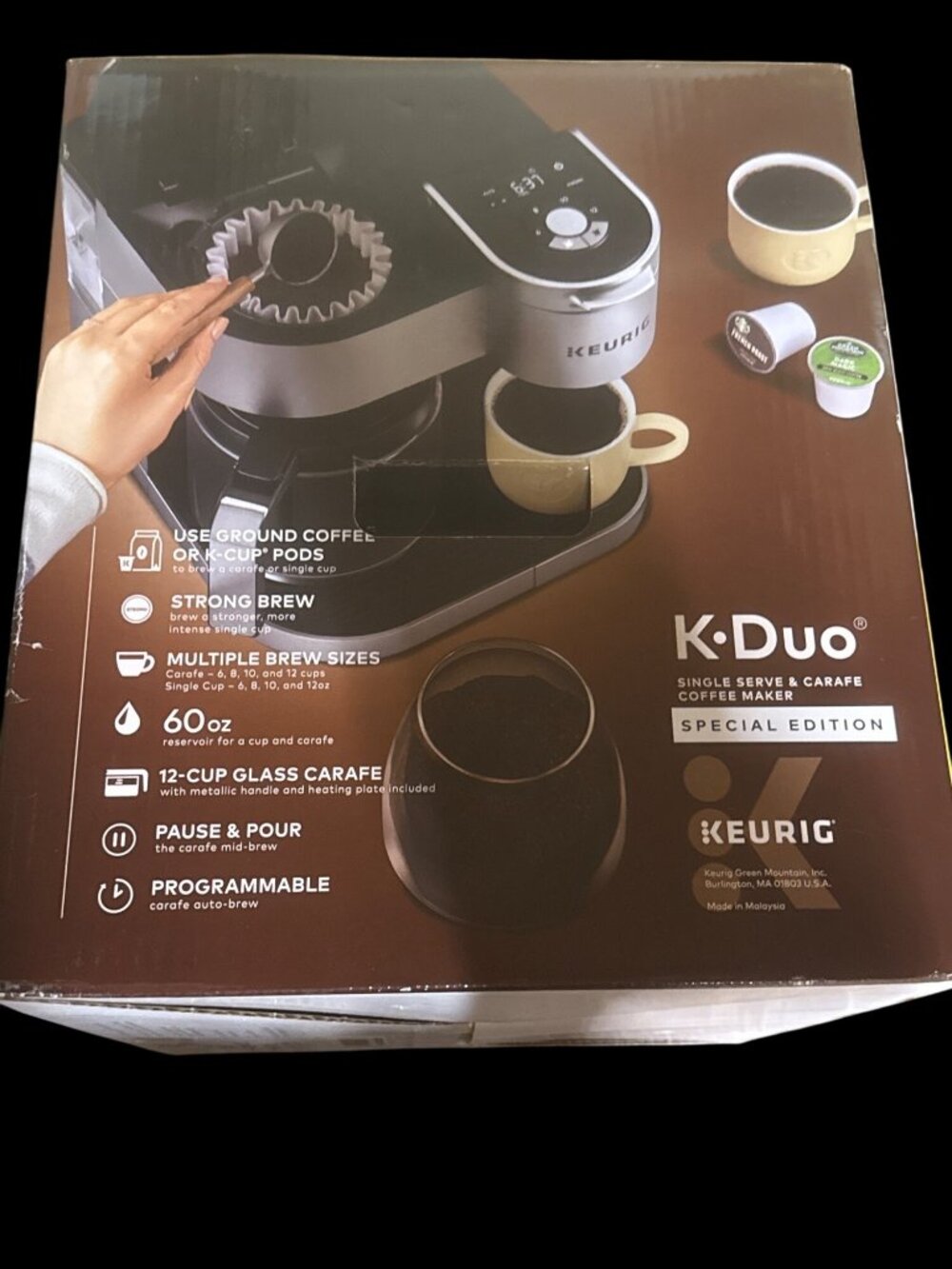 Keurig K-Duo Special Edition Single Serve & Carafe Coffee Maker - New in Box